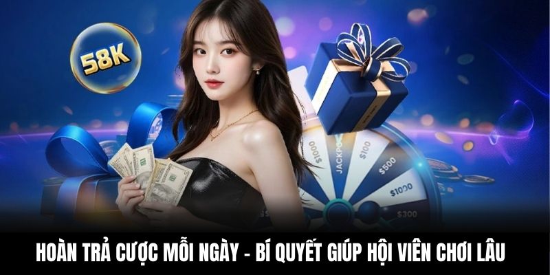 Hoàn trả cược mỗi ngày – bí quyết giúp hội viên chơi lâu